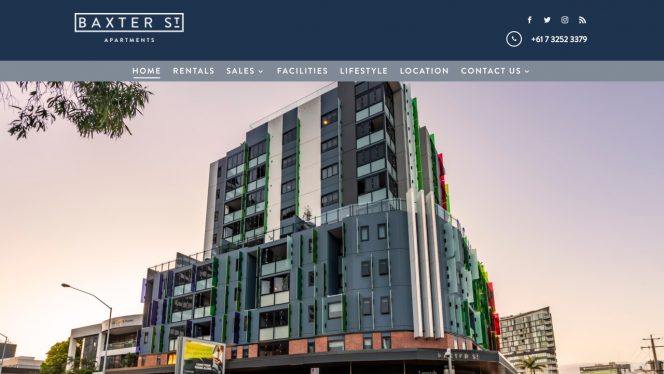 Baxter St Apartments Home Page
