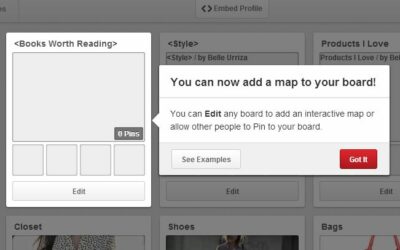 Pinterest Introduces ‘Place Pins’