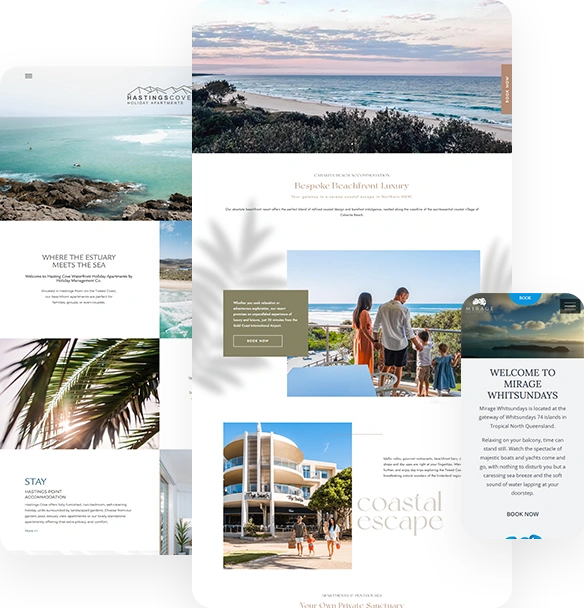 eTourism Custom Website Design and Development for Hotels