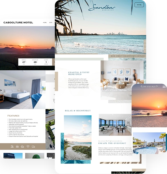 eTourism Custom Website Design and Development for Hotels