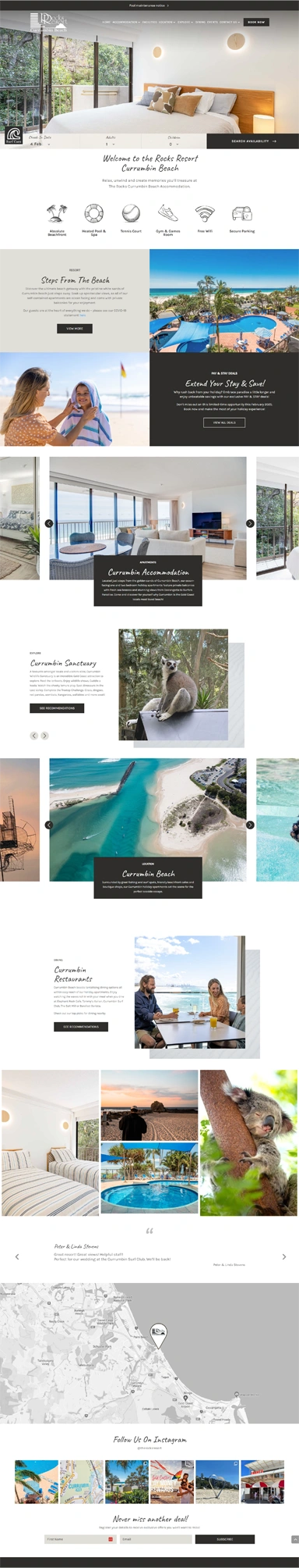 eTourism-our-works-rock-resort-currumbin-beach